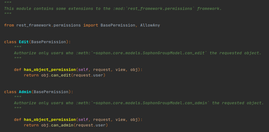 Steffula Ultra highlighting of Python code from Sophon